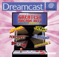 Midway's Greatest Hits Volume 1 PAL Sega Dreamcast PAL box art